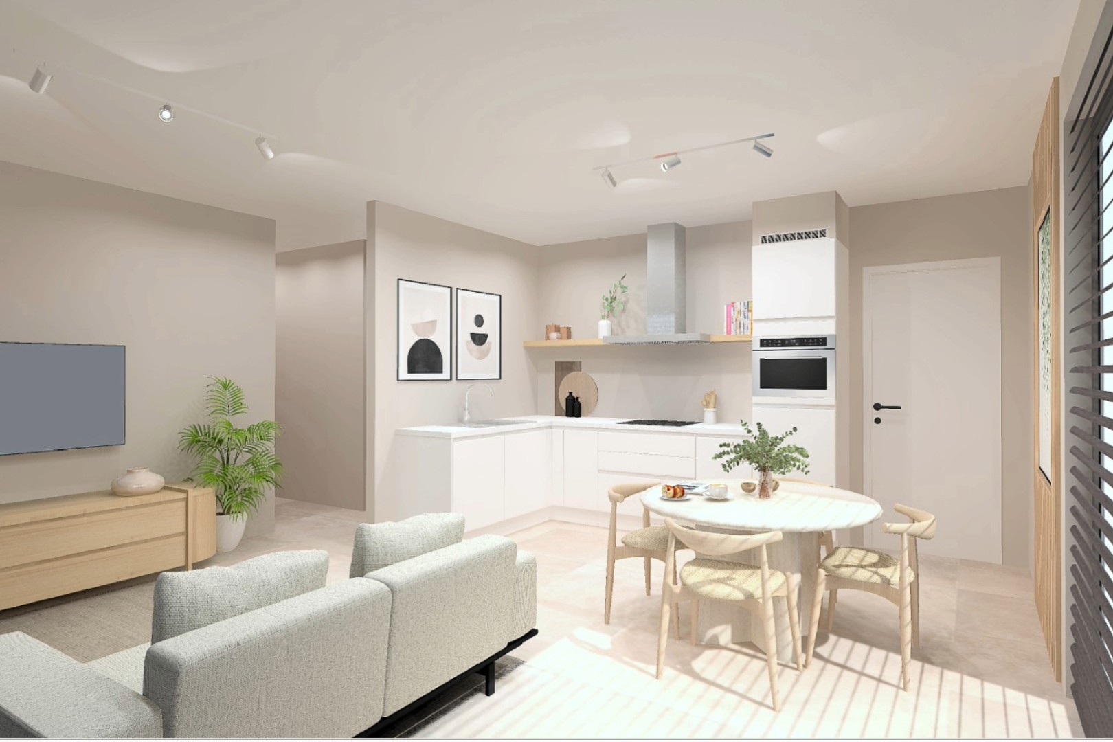 Ronse, Appartement - 1 SLPK NIEUWBOUW APP. TWEEDE VERDIEP! foto 2